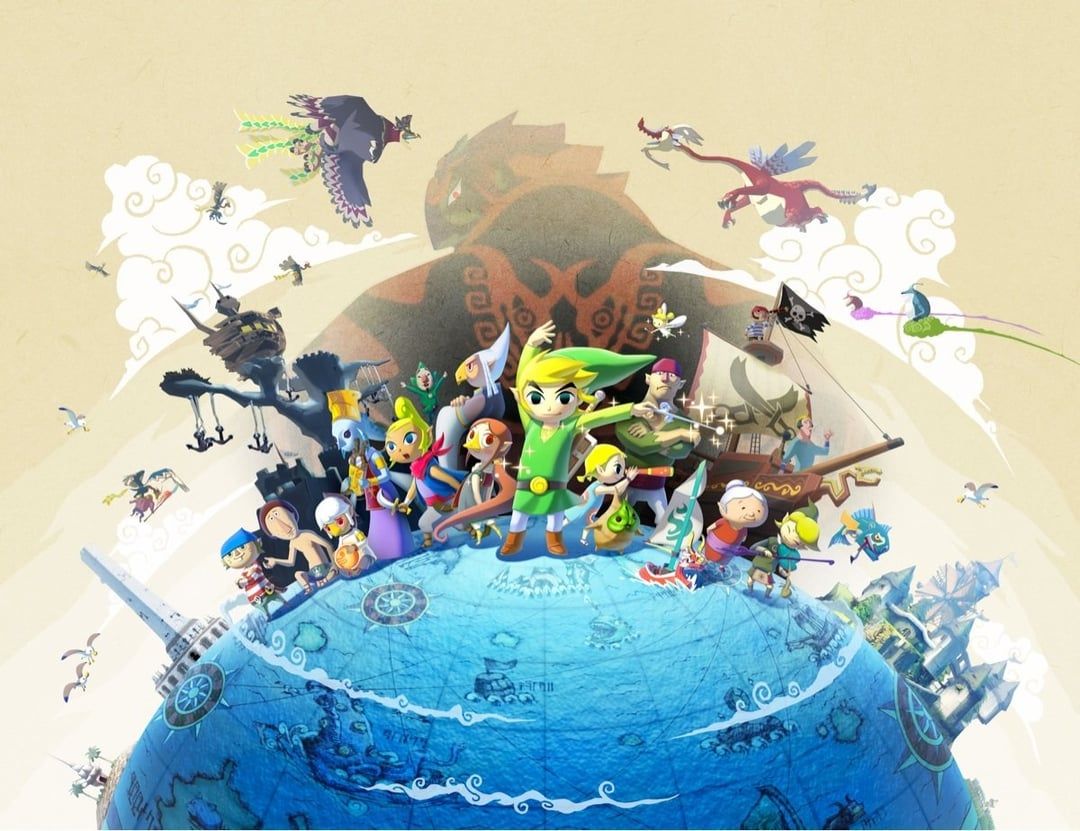 1080x831 Wind Waker HD wallpaper