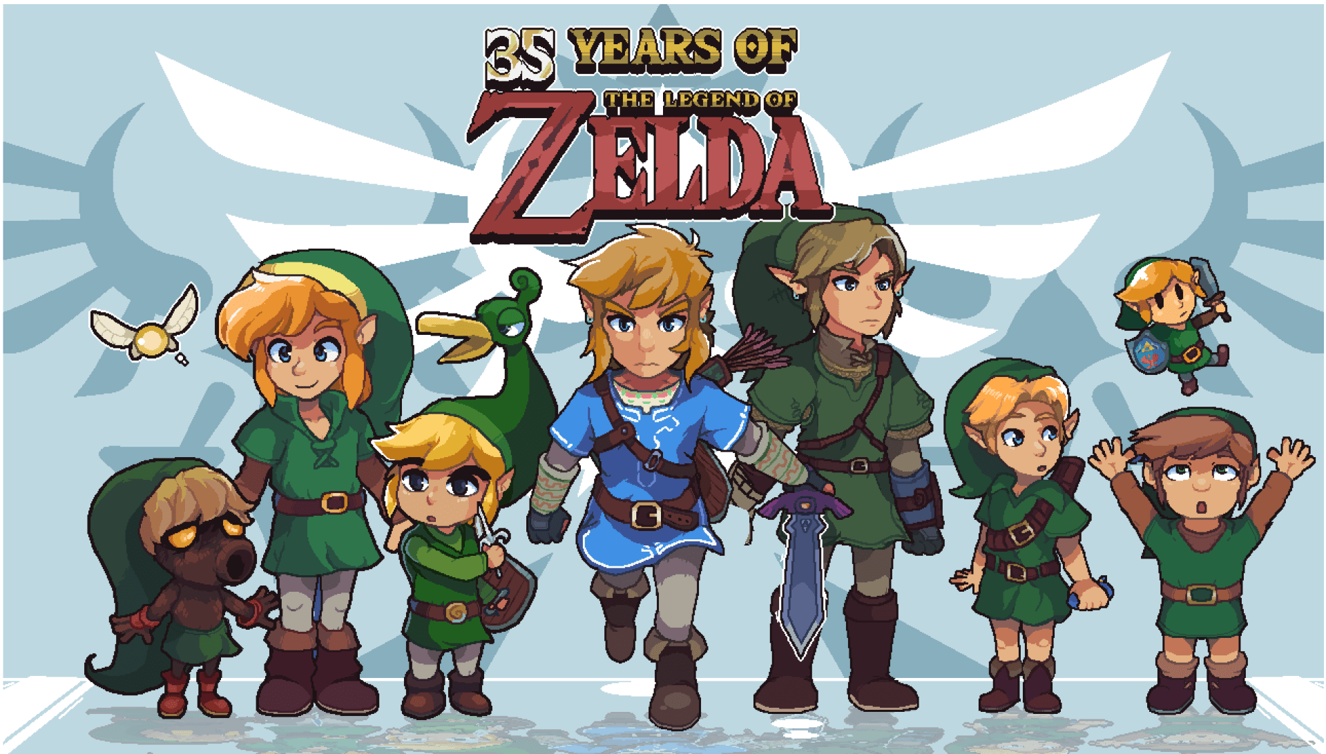 1920x1092 Years of The Legend of Zelda