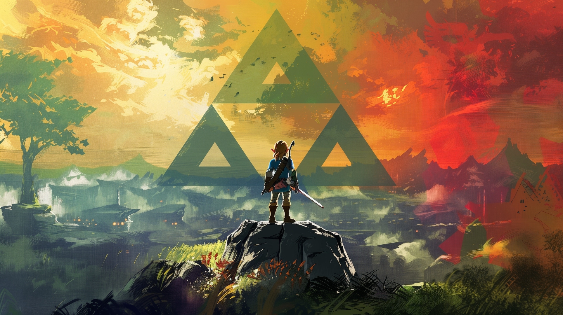 1927x1080 The Legend Of Zelda HD Wallpaper and 4K Background
