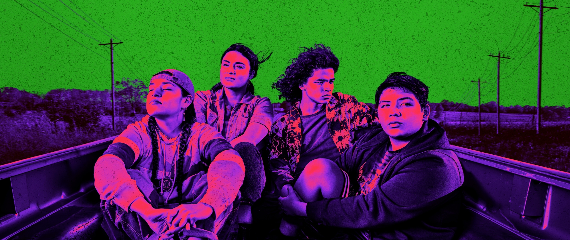 1920x810 FX's Reservation Dogs. Watch on Hulu