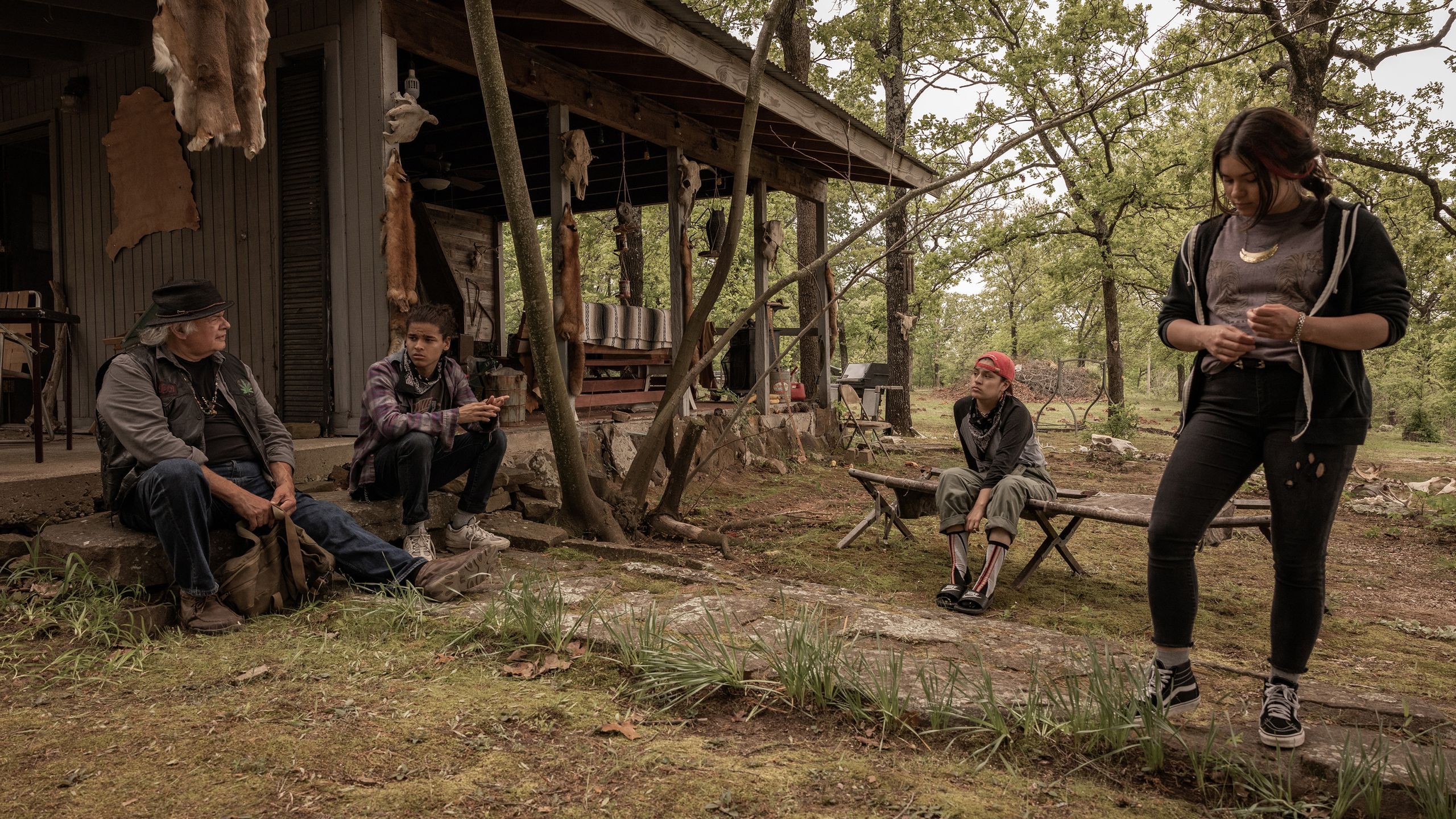 2560x1440 On Location: How “Reservation Dogs” Thoughtfully Filmed in Oklahoma's Muscogee Nation. Condé Nast Traveler