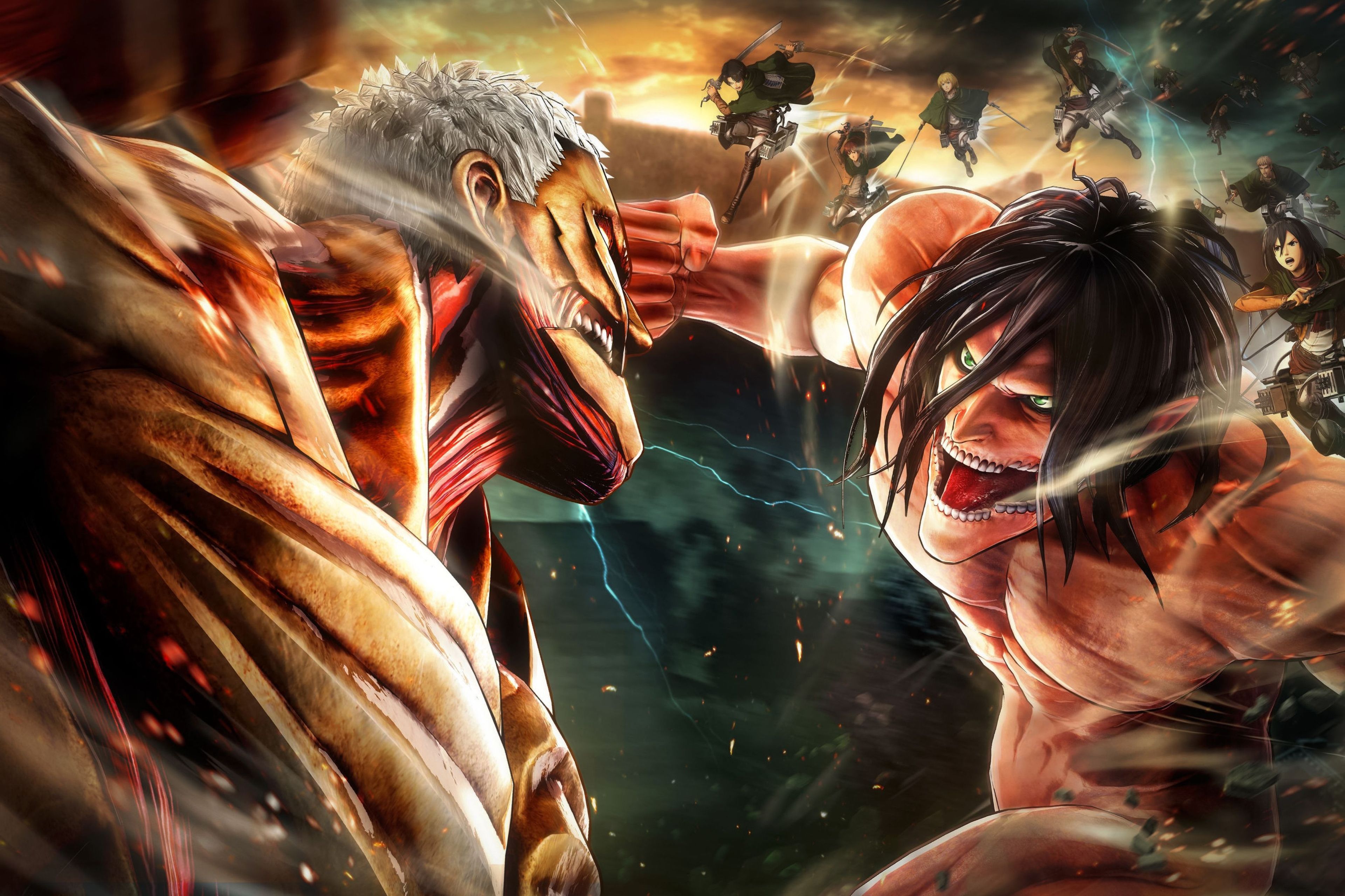 3840x2560 AOT (Attack on Titan) 4K Wallpaper
