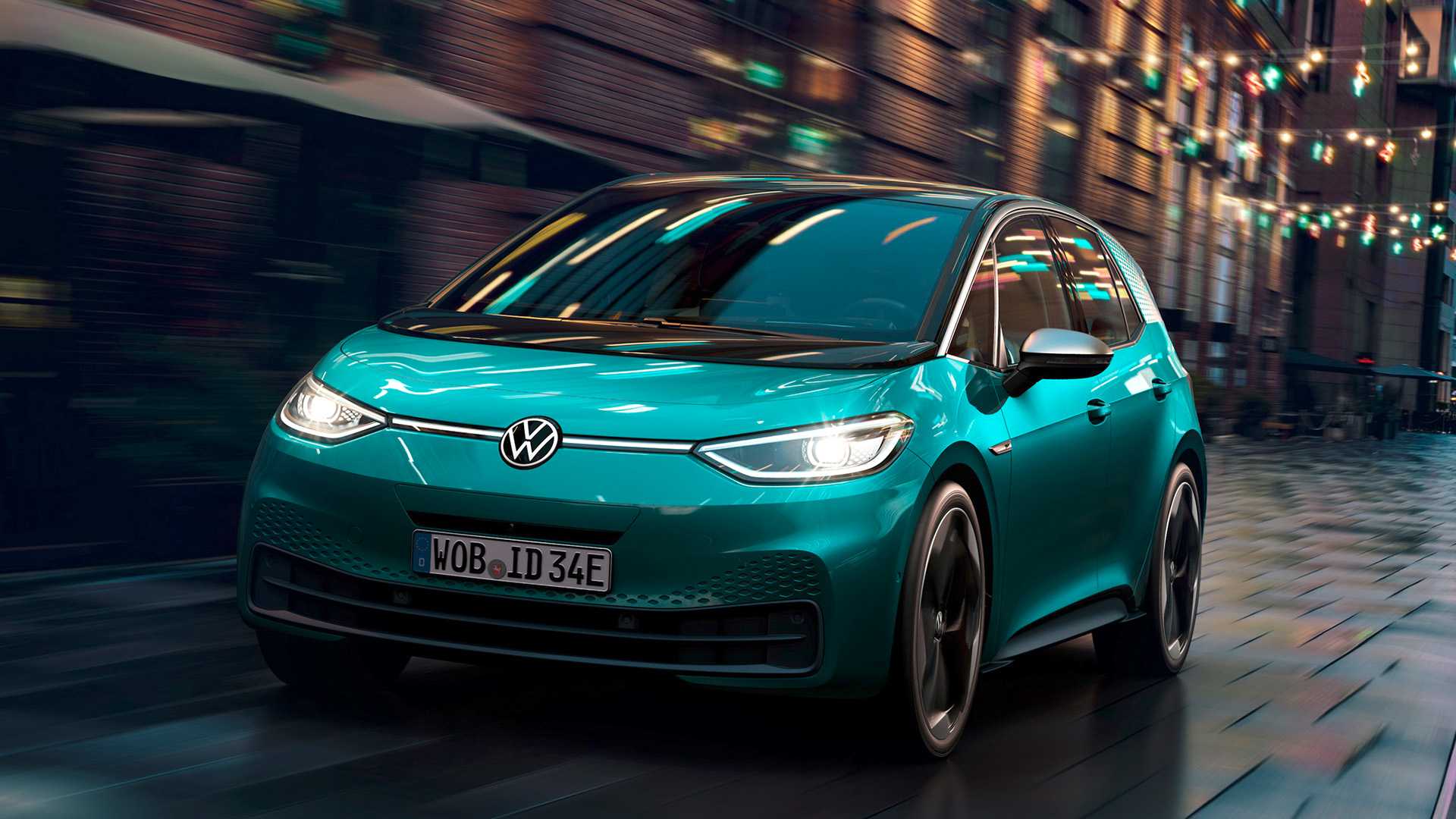 1920x1080 Volkswagen Showcases The ID.3 Mass Market Electric Car