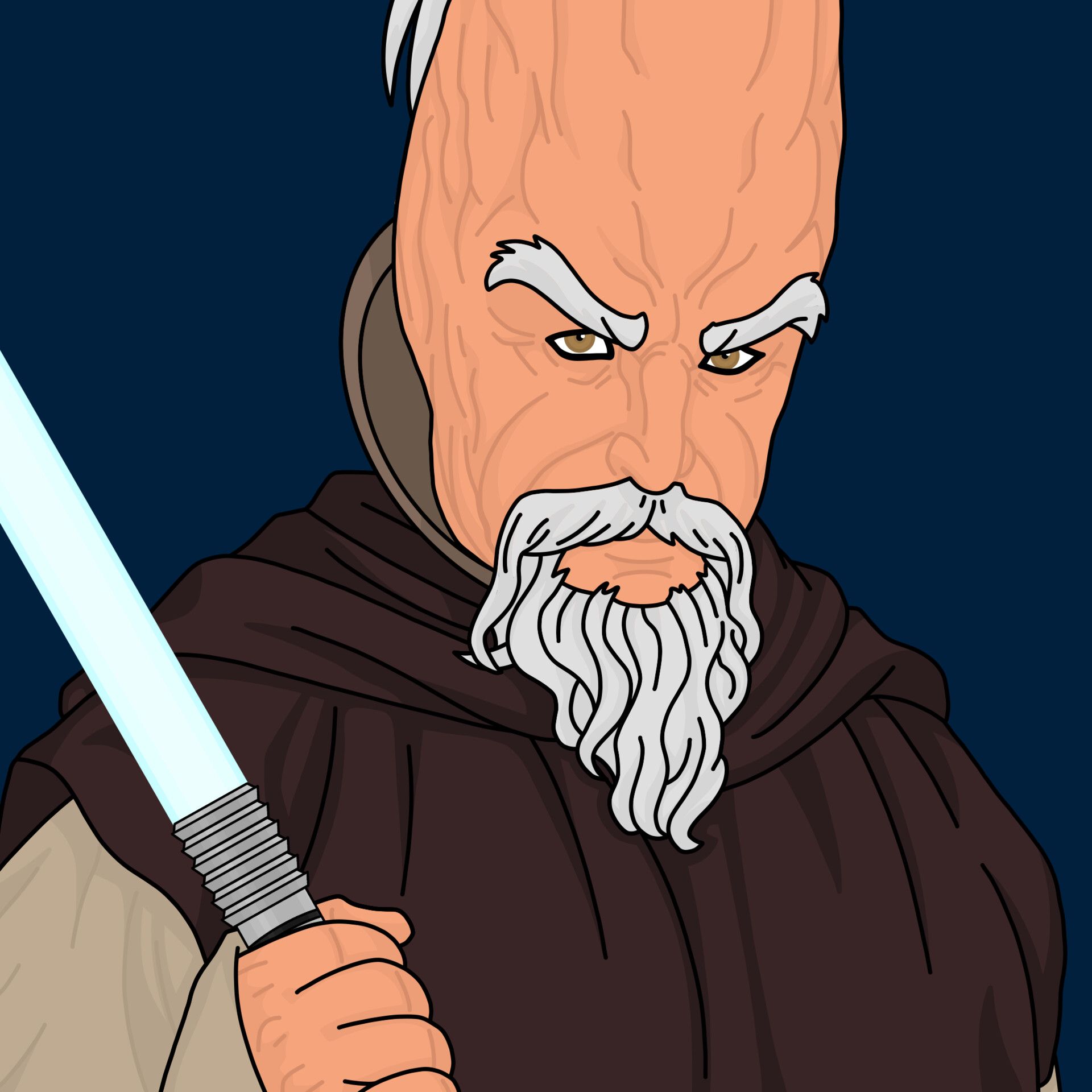 1920x1920 Jedi Master Ki Adi Mundi