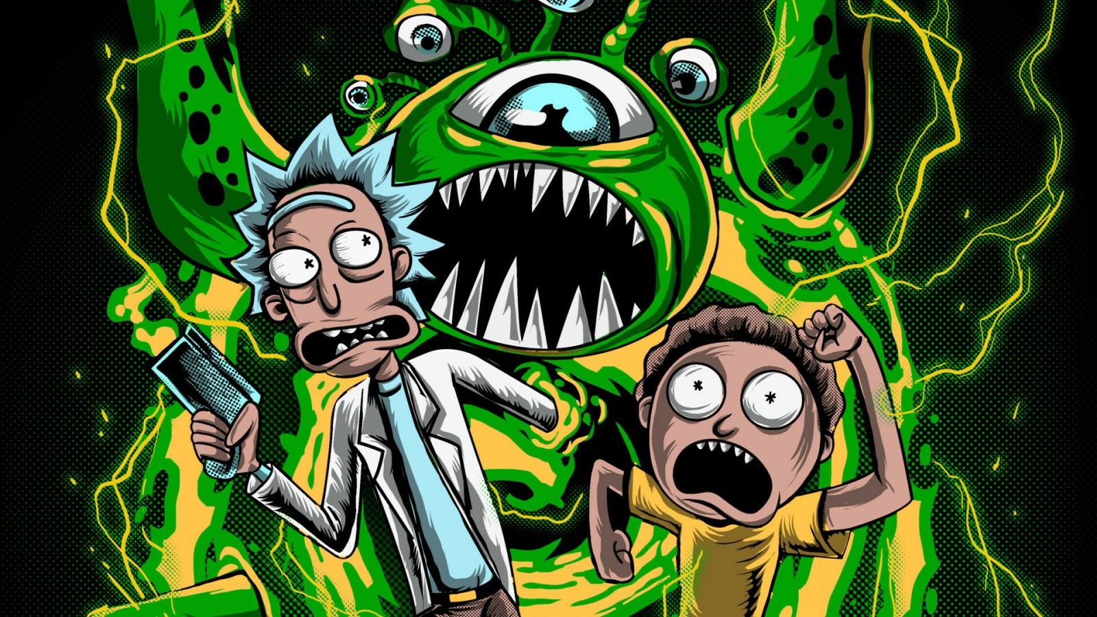 1600x900 Rick Sanchez Morty Smith HD Rick and Morty Wallpaper
