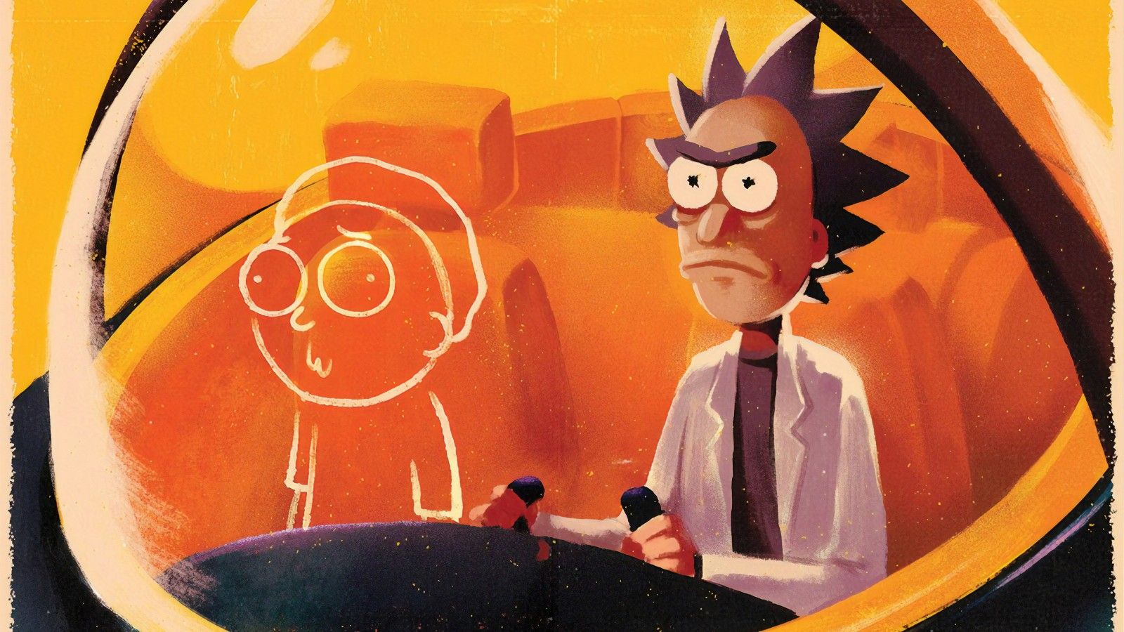 1600x900 Rick And Morty Travel 4K HD Wallpaper