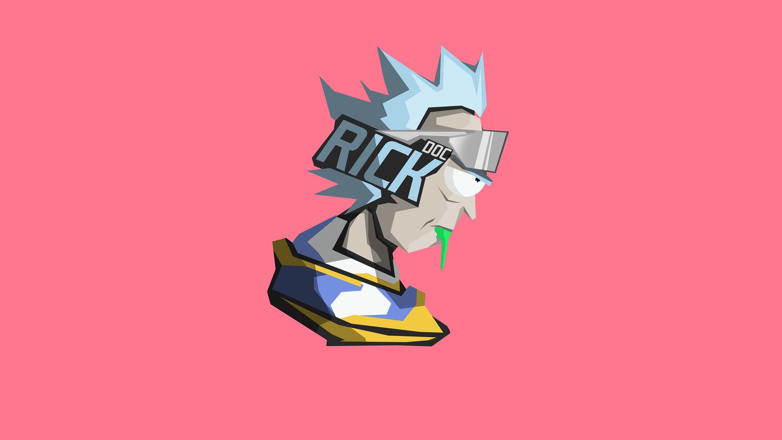 1600x900 Rick And Morty Facet Minimal 8k Wallpaper, 1600x900 Resolution HD 4k Wallpaper, Image, Background, Photos and Picture