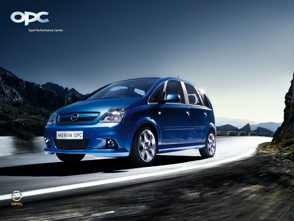1024x768 Opel Meriva I A (wallpaper 06)