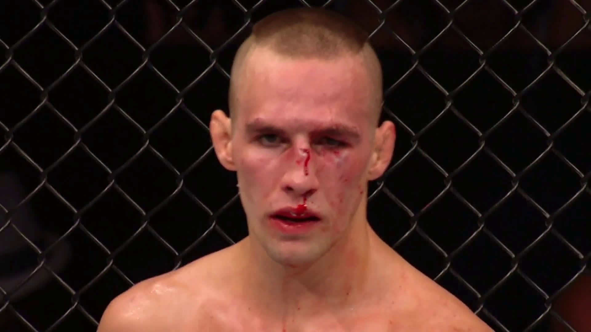1920x1080 Robbie Lawler and Rory MacDonald inbetween rounds at UFC 189