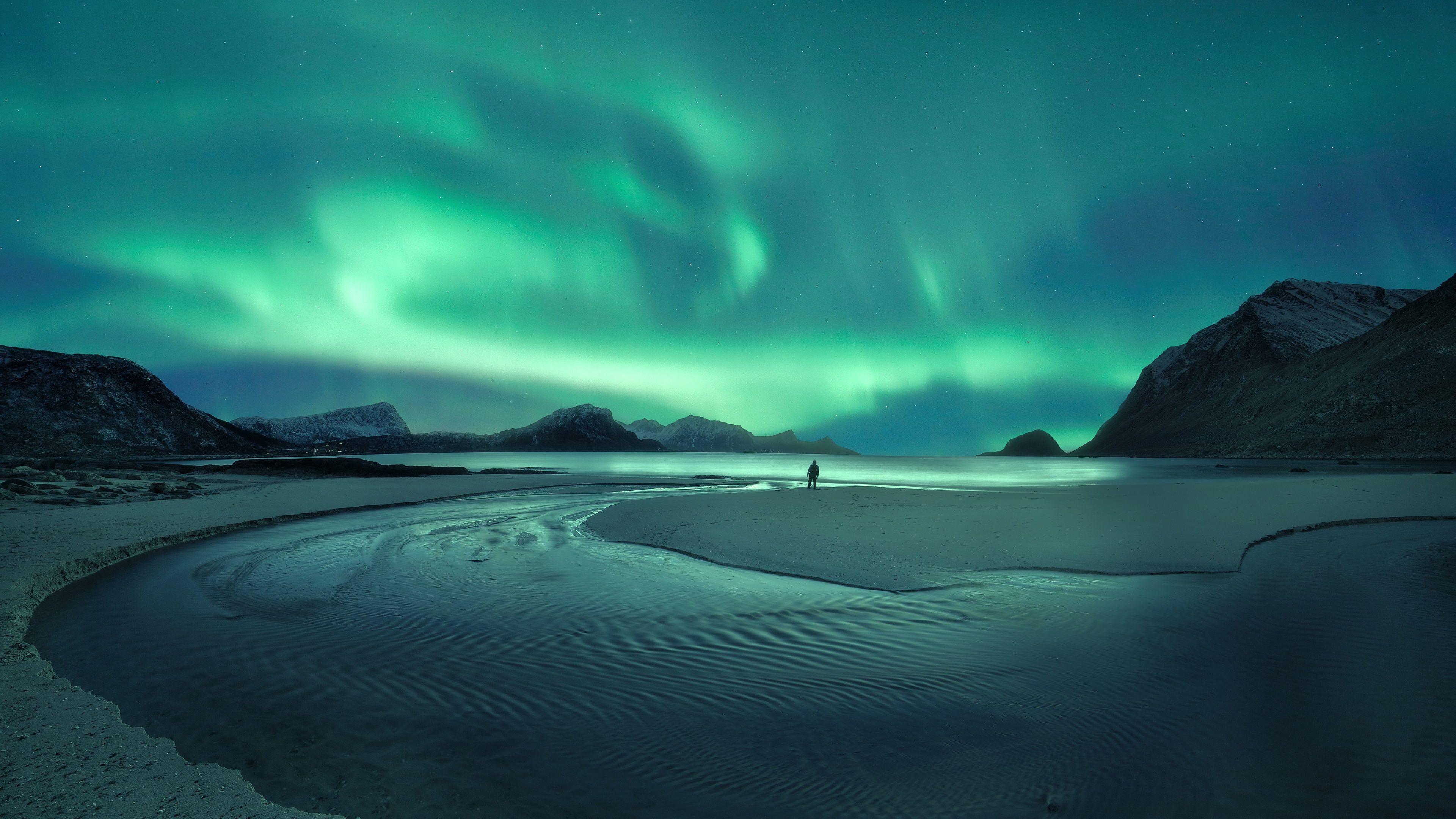 3840x2160 Tromso polar lights