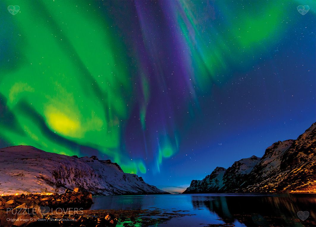 1063x766 Northern Lights in Tromso
