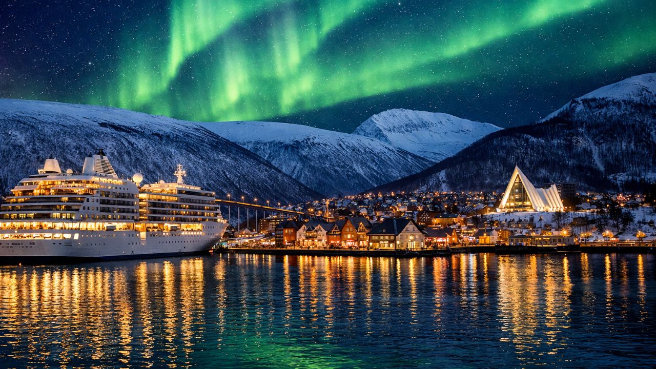 1280x720 Tromsø Enchants Tourists With Northern Lights And Luxury Cruise In Norwegian Arctic Click Oil