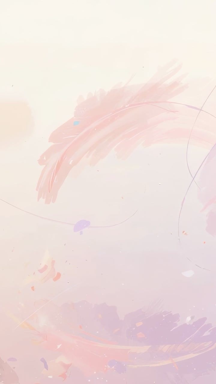 720x1280 Abstract hand painted pastel coloured watercolour background