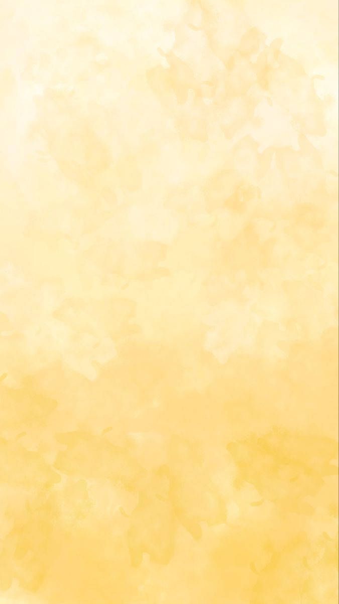 675x1200 Download free Plain Yellow Watercolor Painting Phone Wallpaper