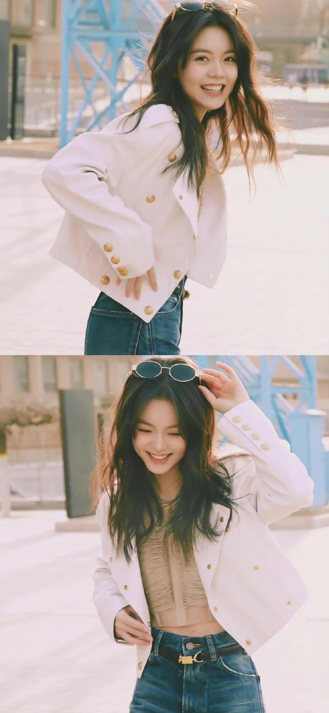 1080x2337 Beauty star ‖ Zhao Jinmai trendy street wallpaper​​​