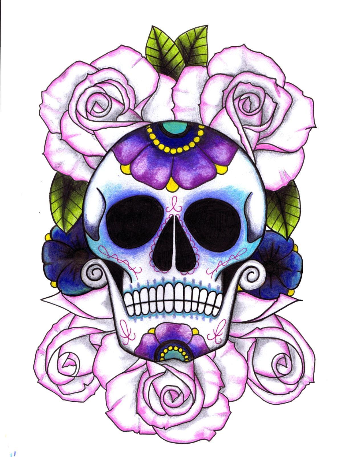 1200x1602 Sugar Skull Desktop Wallpaper