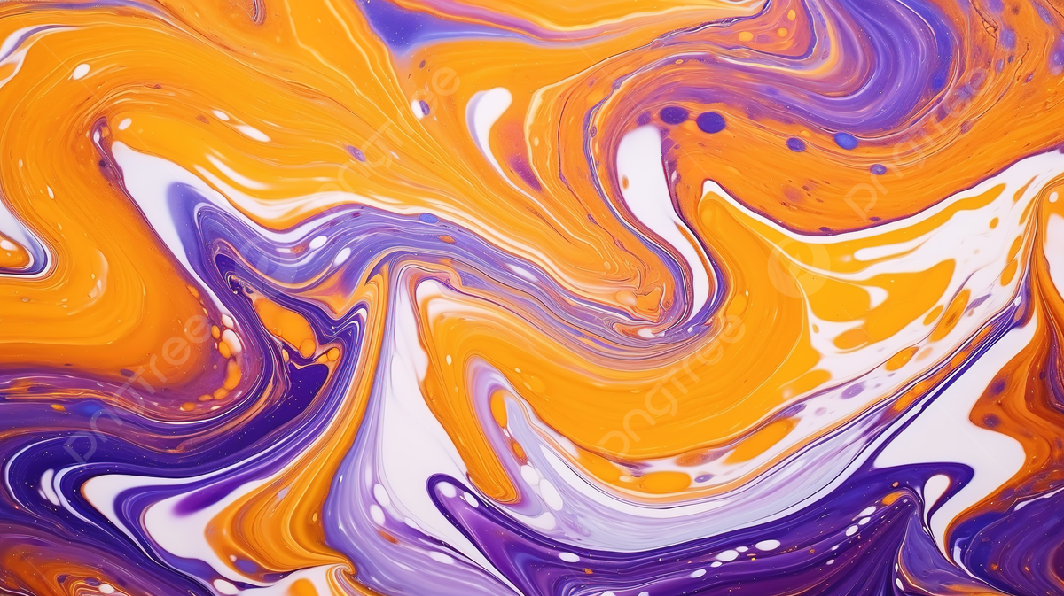 1200x673 Vibrant Hand Drawn Ebru Paper Marbling A Colorful Kaleidoscope Of Violet Orange And Yellow, Handmade Background, Art Wallpaper, Texture Background Image And Wallpaper for Free Download