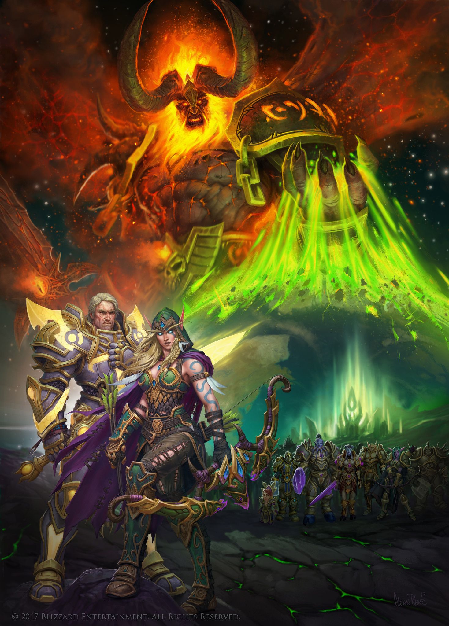 1468x2048 World of Warcraft: Shadows of Argus