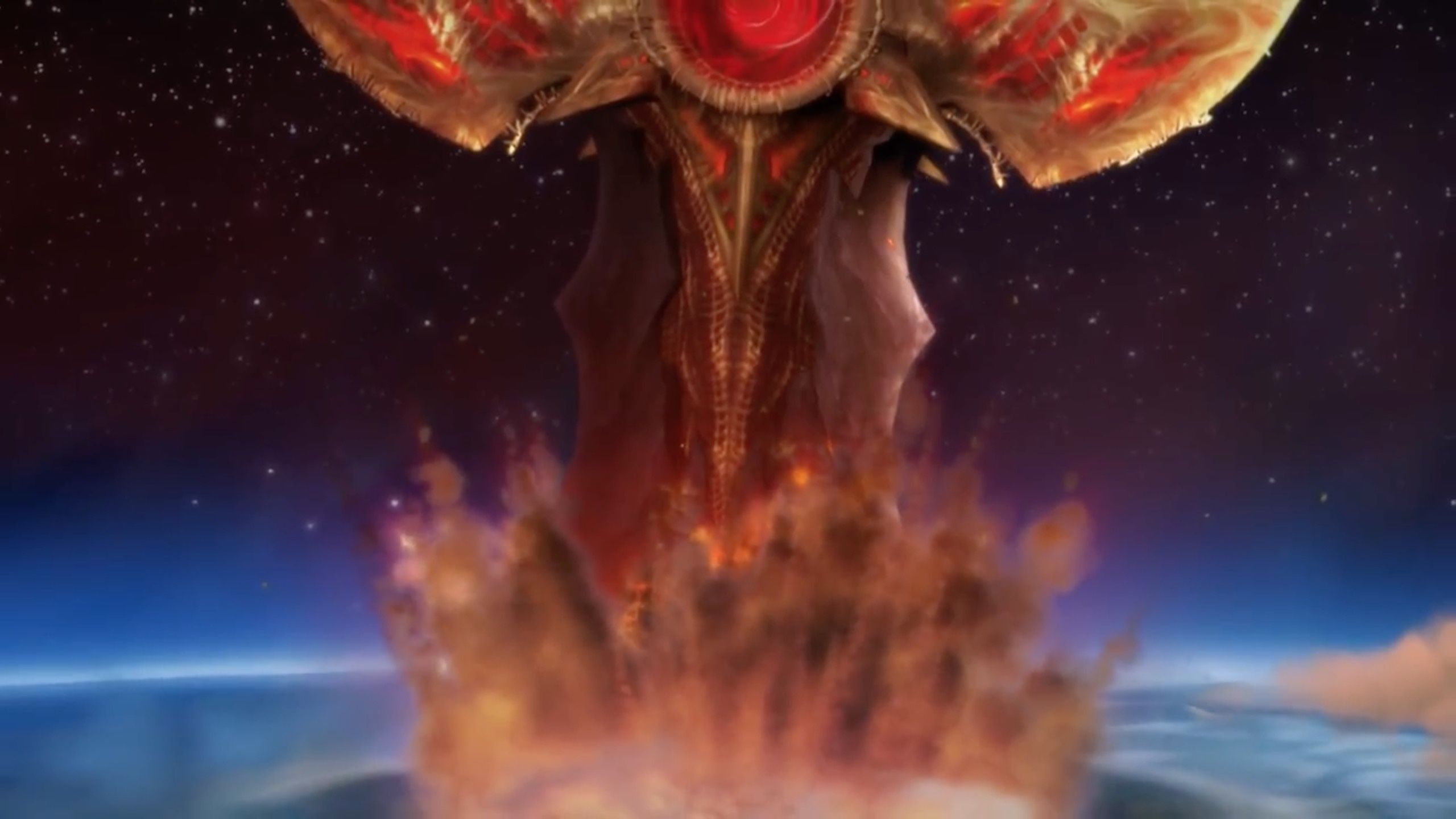 2560x1440 Sargeras' Sword Impact on Azeroth?