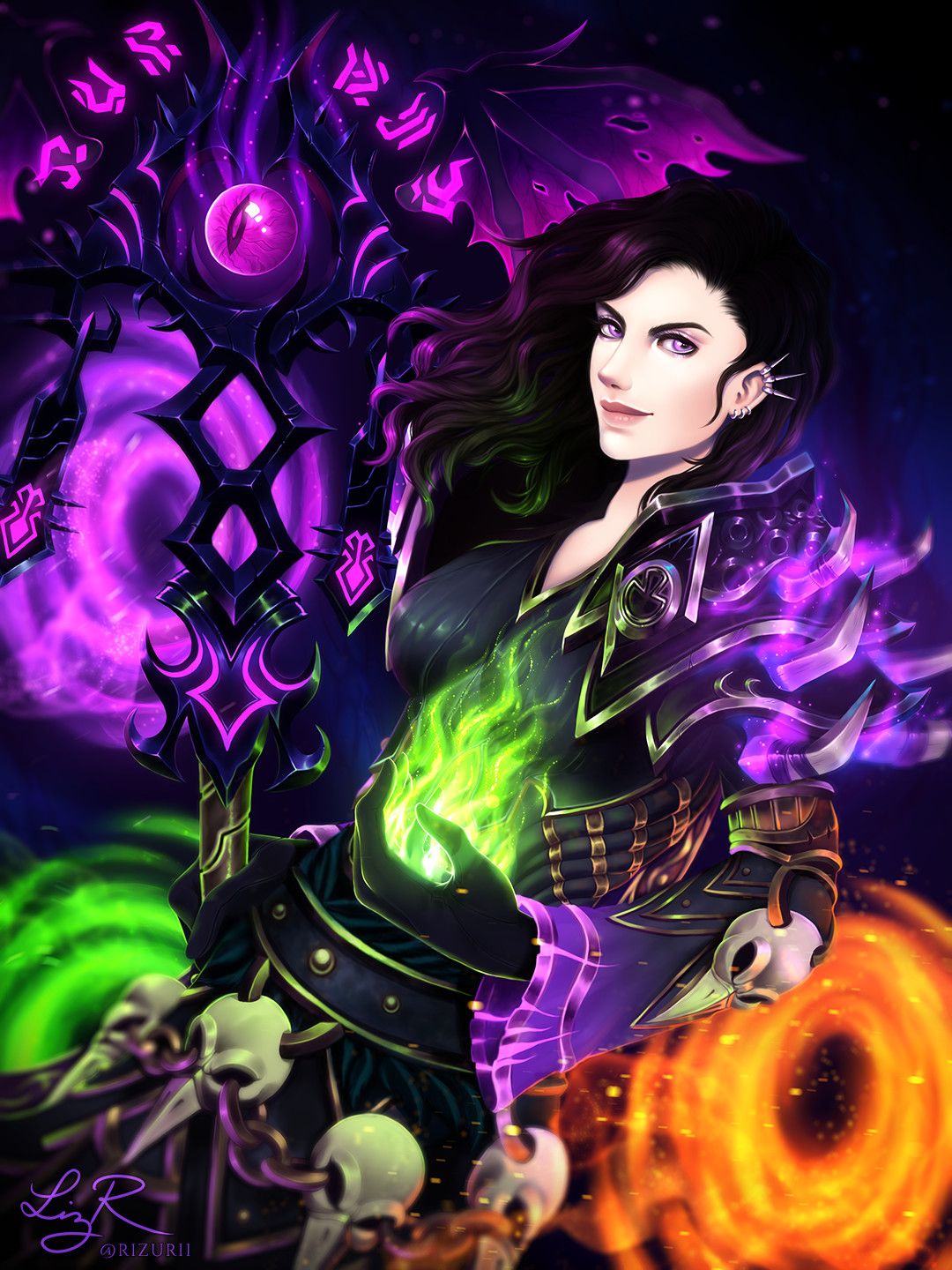 1080x1440 Liz Reed Scepter of Sargeras