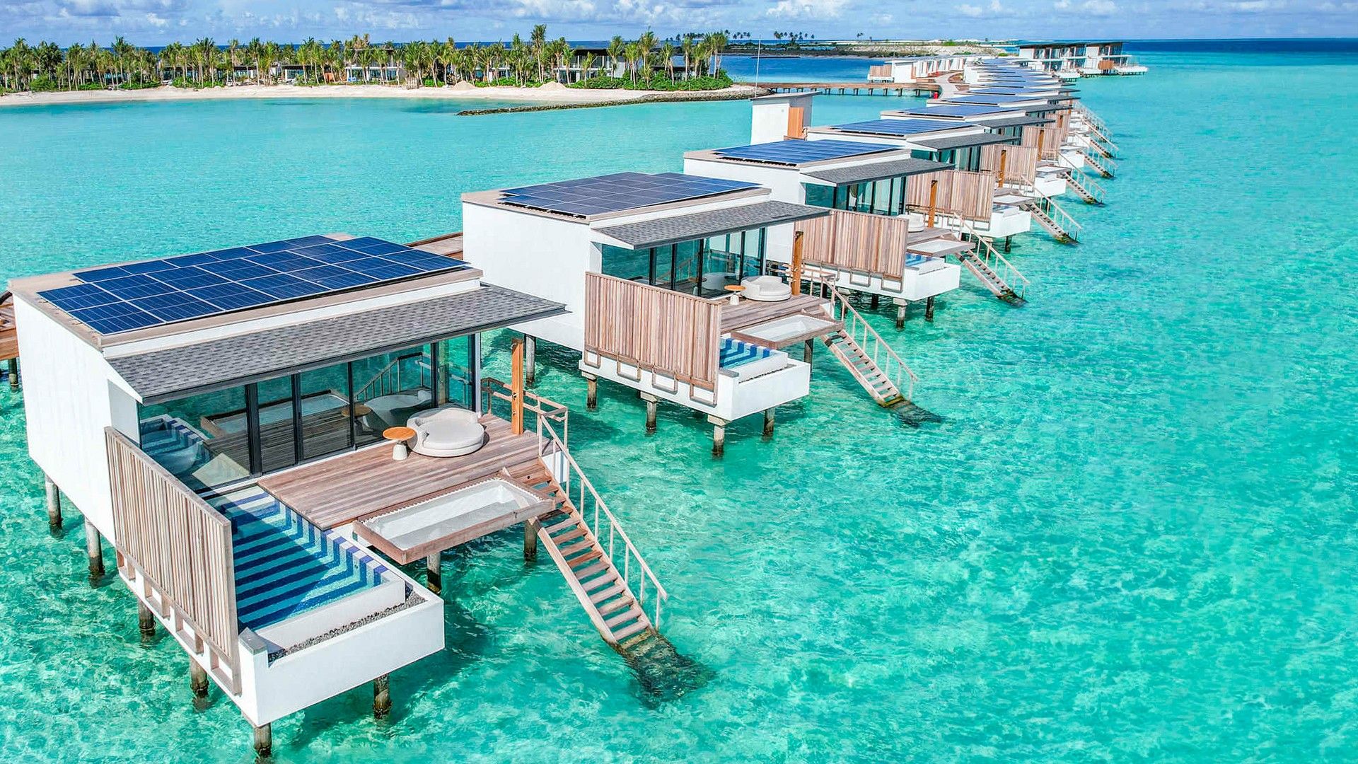 1920x1080 Maldives Bespoke Ultra Chic Private Pool Beach & Overwater Villas, Malé, Maldives