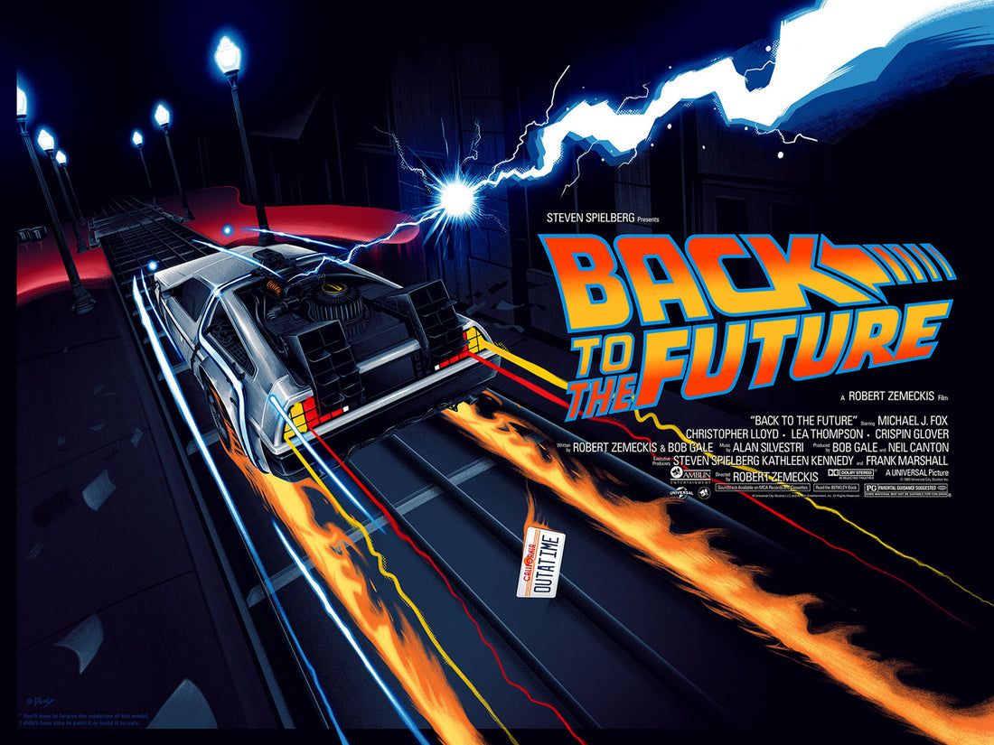 1100x825 Back To The Future Poster By Doaly