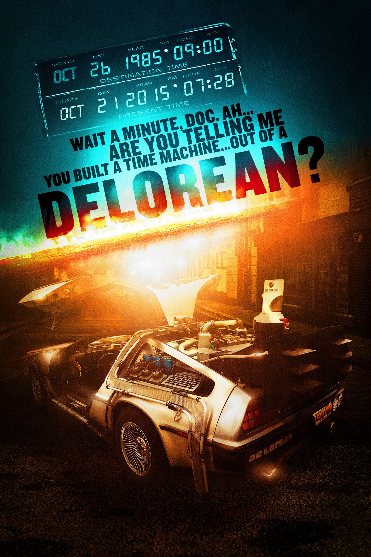 1200x1800 Back To The Future - Behance