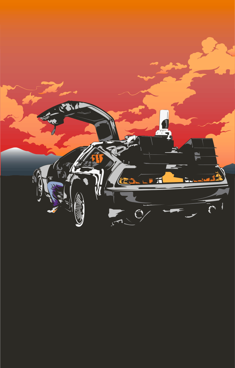 748x1170 BACK TO THE FUTURE Poster - Behance