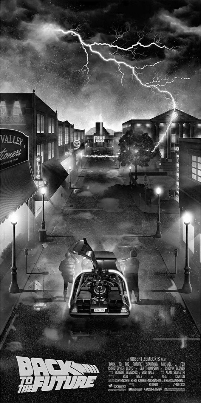 674x1348 Back to the Future Movie Poster Art. Back to the future poster art, Back to the future iphone wallpaper, Rick and morty wallpaper