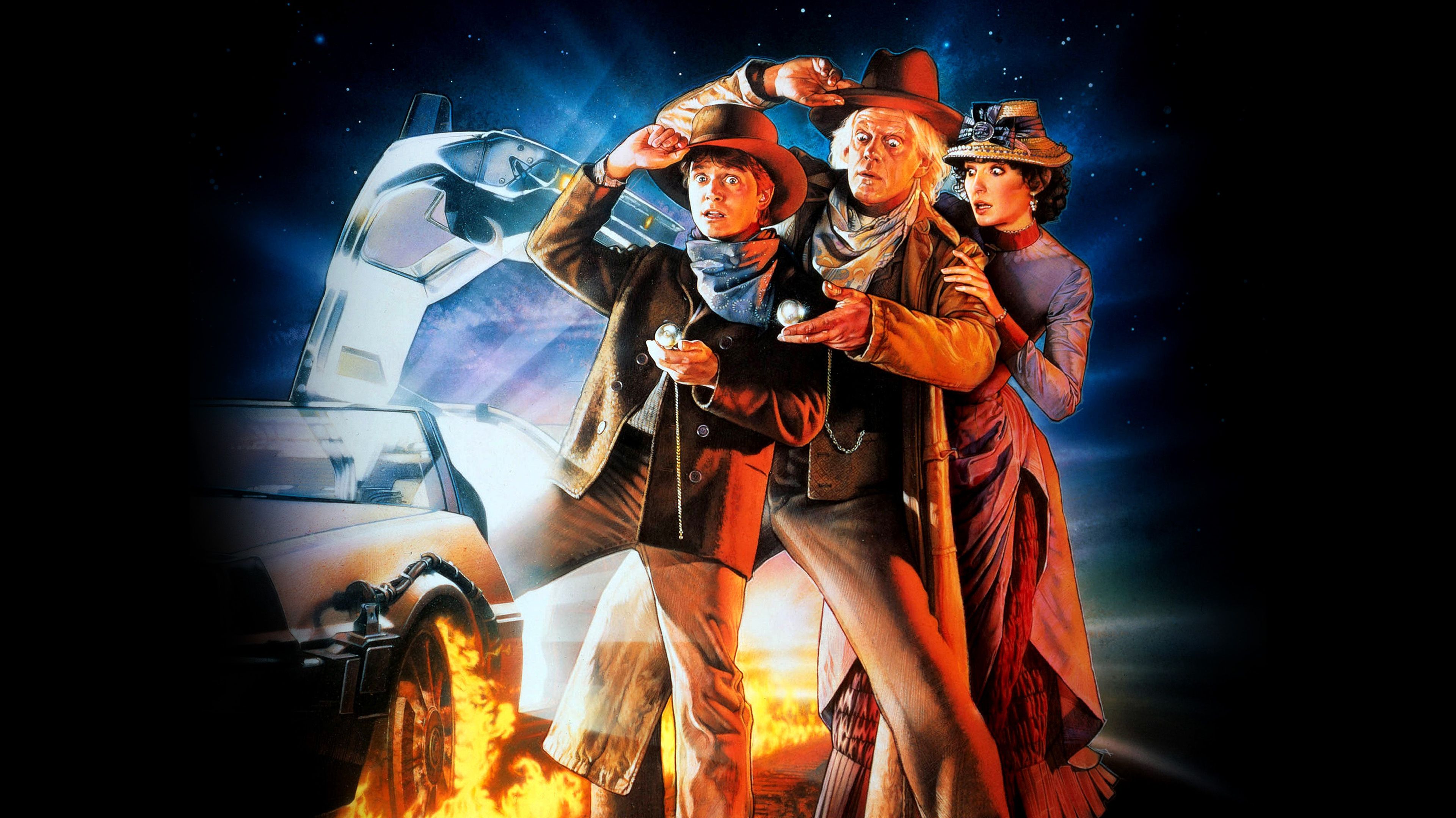 3840x2160 Back to the Future Wallpaper