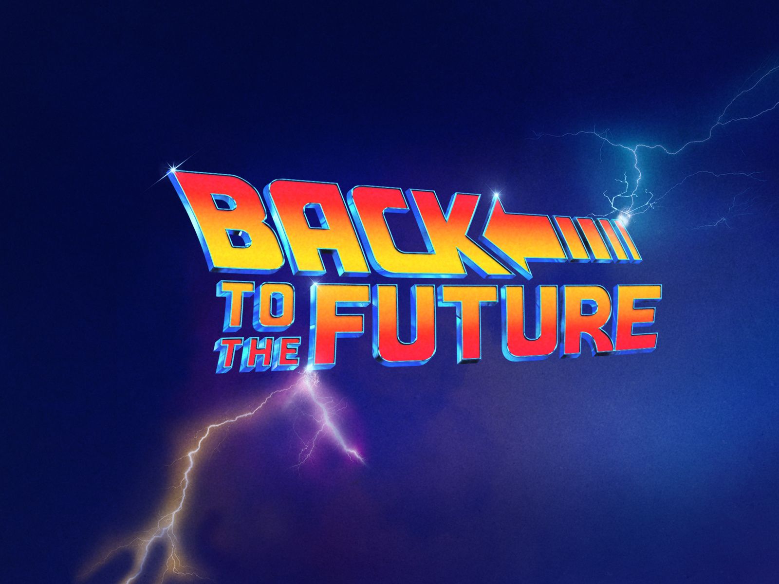 1600x1200 Back To The Future Movie Poster Title Treatment by Tiffany Smith on Dribbble
