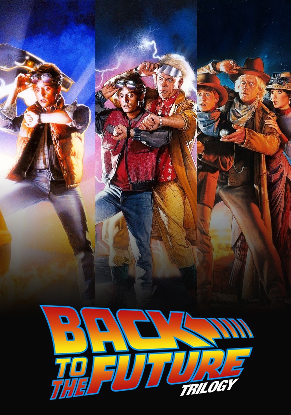 1000x1426 Back To The Future Film Series Wallpaper