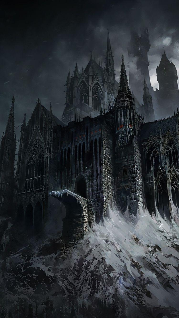 750x1334 Evil Castle Dark Fantasy iPhone iPhone 6S, iPhone 7