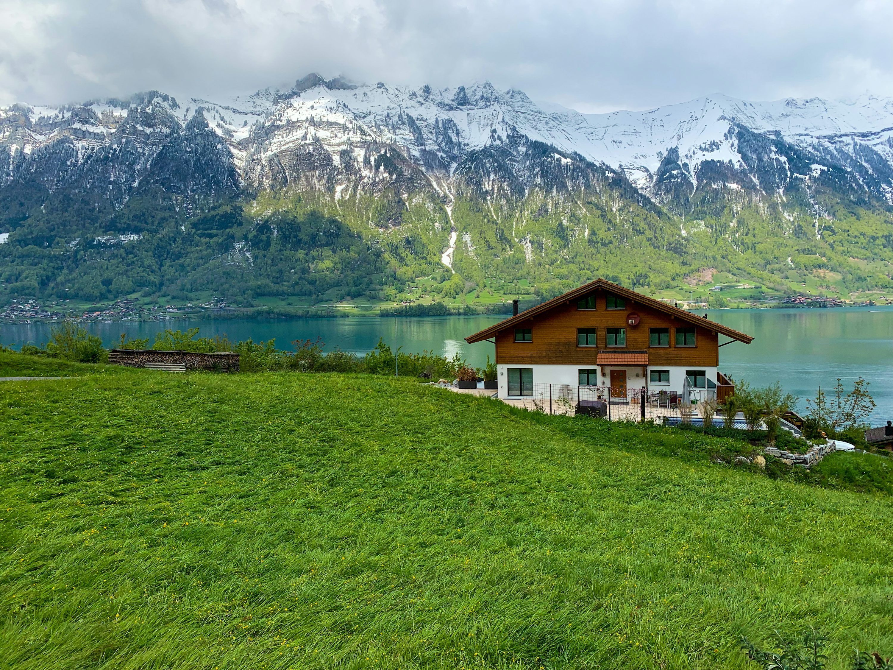 3000x2250 Mountain House Picture. Download Free Image