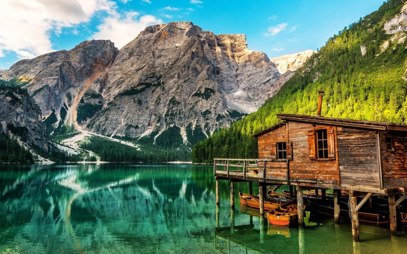 1366x853 Mountain Dwellings download and install on Windows