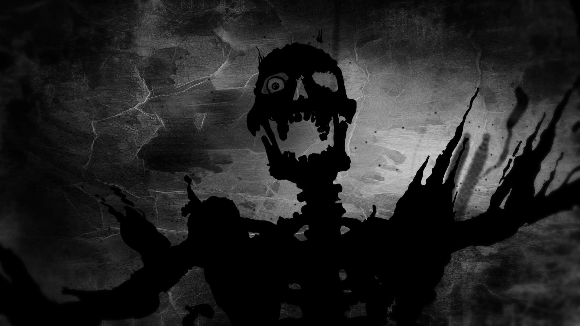 1920x1080 Dark skulls skull evil halloween scream wallpaperx1080