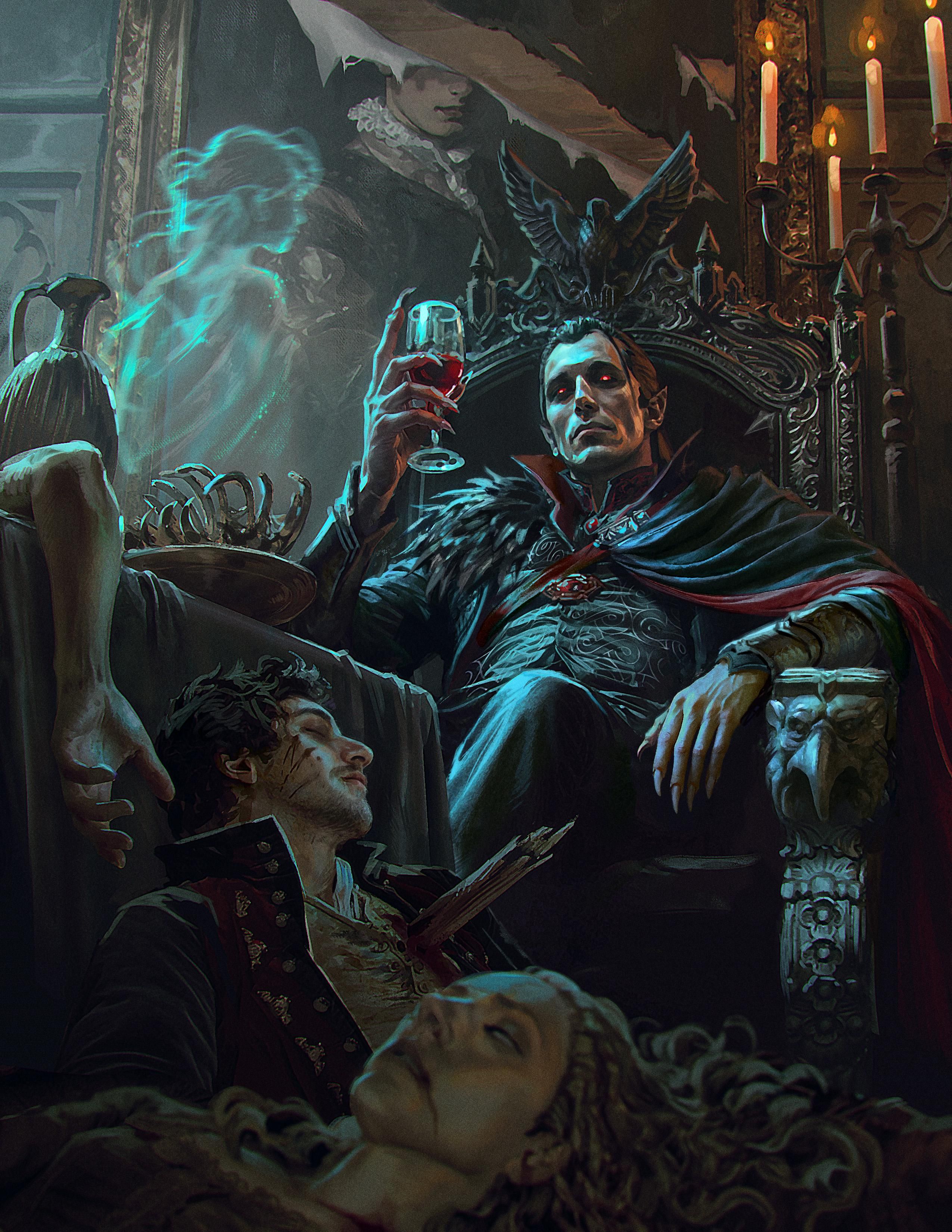 2550x3300 New official Strahd Art!