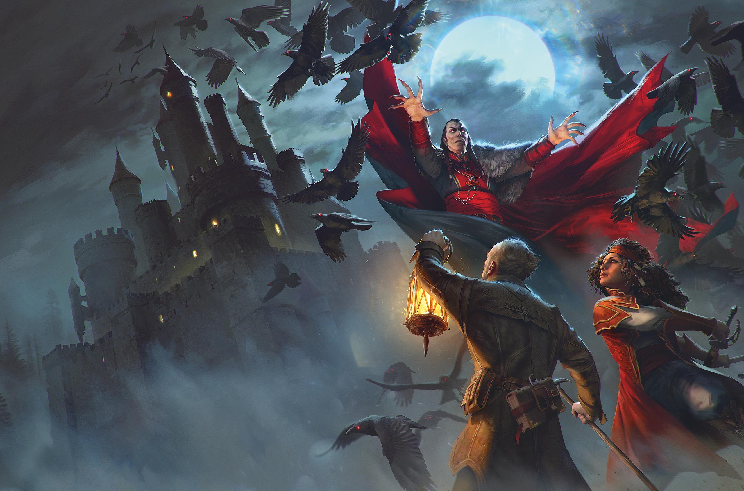2560x1690 Download Vampire Strahd Von Zarovich Man Made Dungeons & Dragons HD Wallpaperx1690