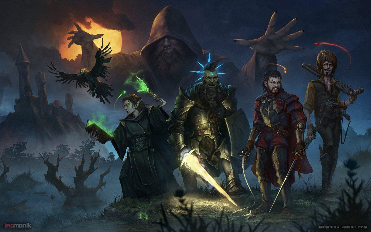 1200x750 New commission art for the adventure Dungeons & Dragons: Curse of Strahd