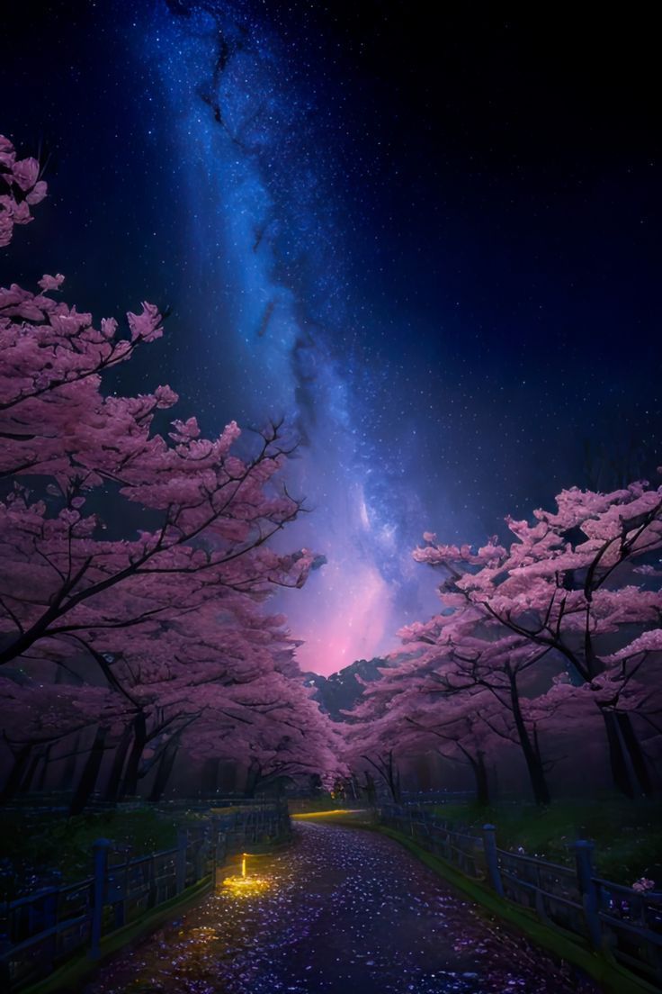 736x1104 Sakura Nights