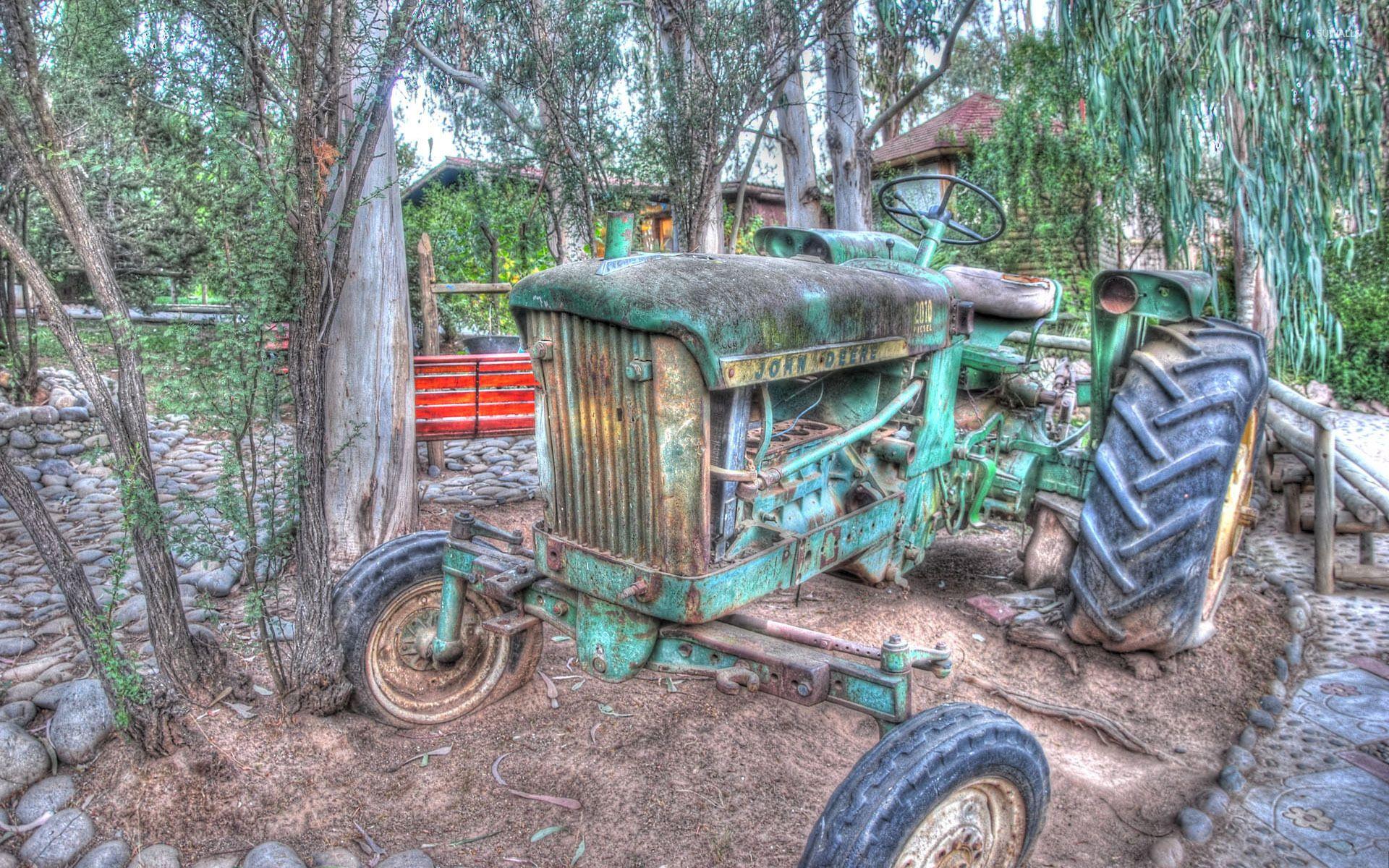 1920x1200 Old tractor wallpaper wallpaper