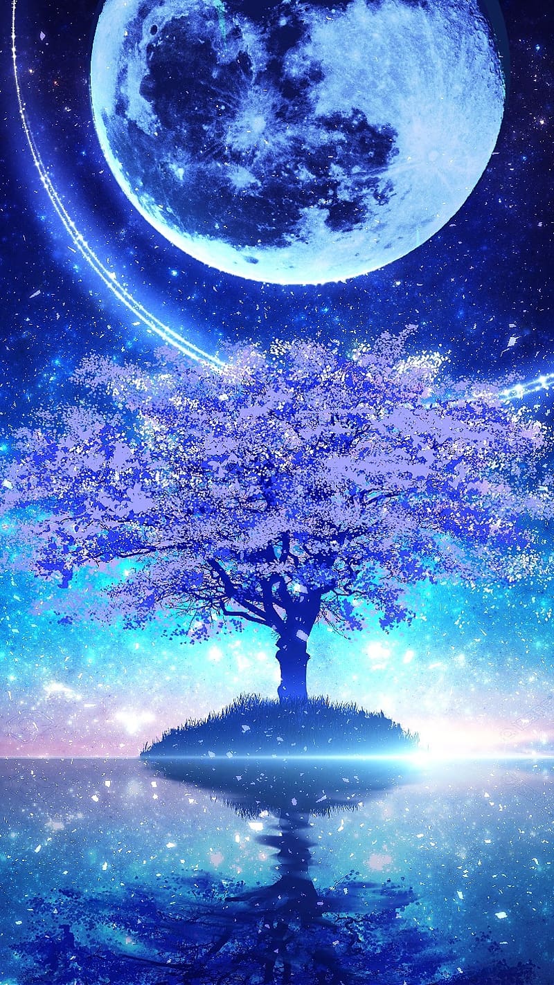 800x1423 HD anime scenery wallpaper