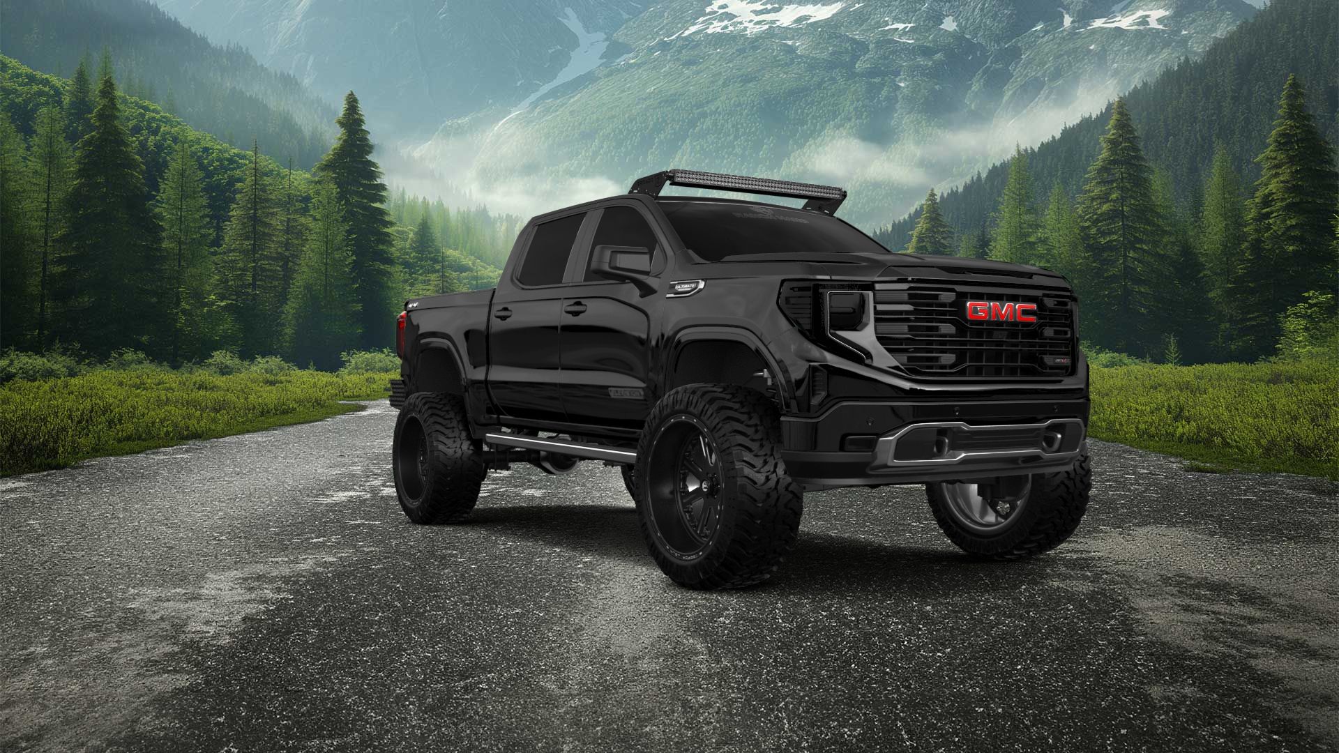 1920x1080 GMC Sierra 1500 Crew Cab 5.8 ft box 2023 tuning