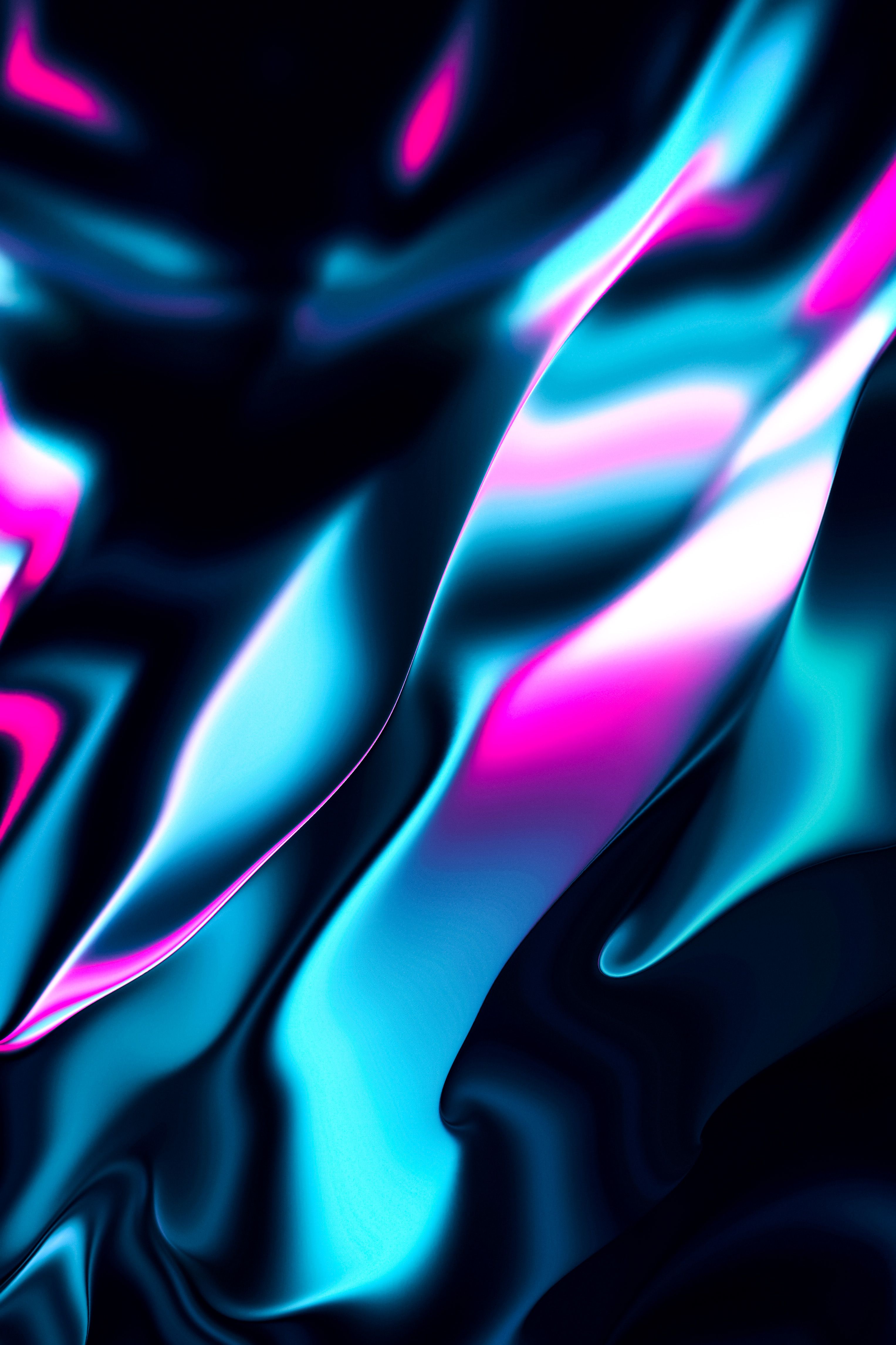 3054x4582 Wallpaper Light, Violet, Fractal Art, Symmetry, Mass Spectrometry, Background Free Image