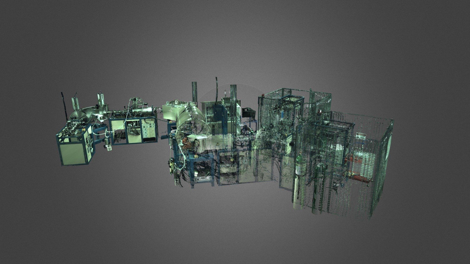 1920x1080 Accelerator Mass Spectrometry Lab model by Archaeology Queen's University Belfast [c6b69ab]