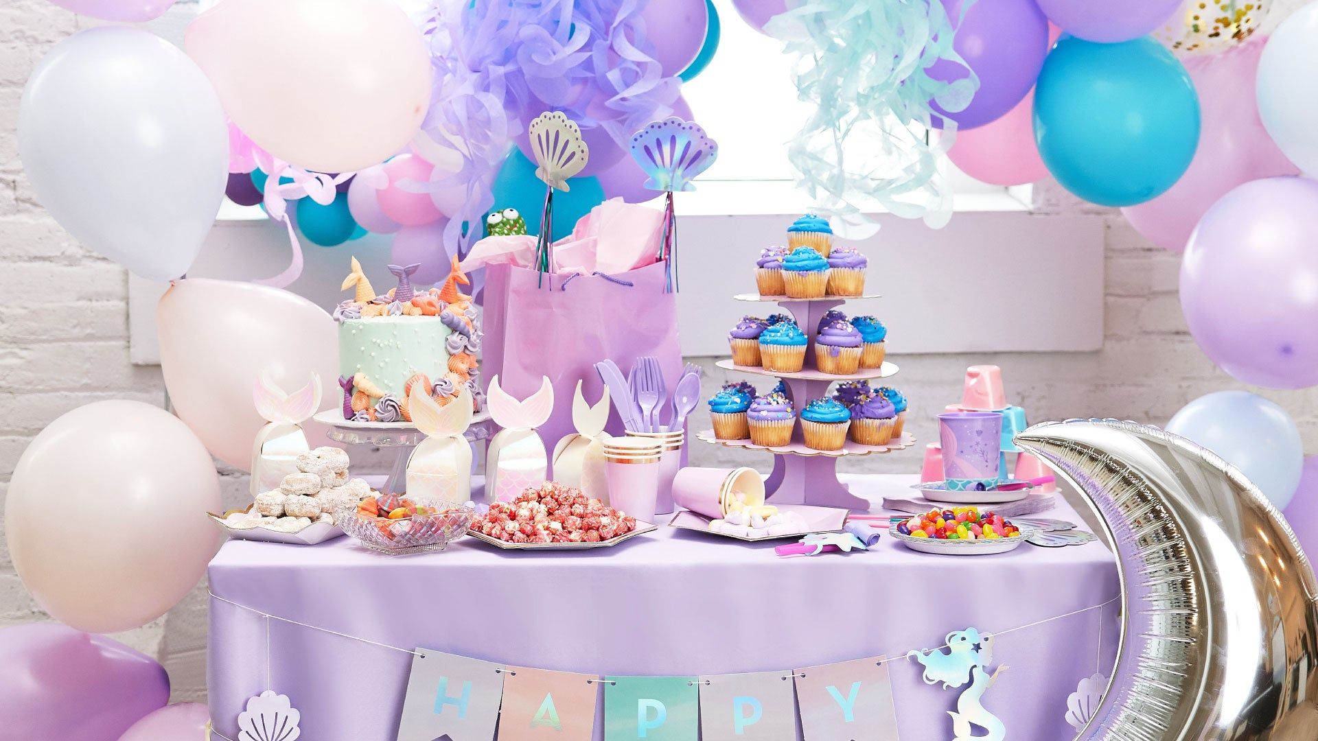 1920x1080 Mermaid Birthday Party Ideas