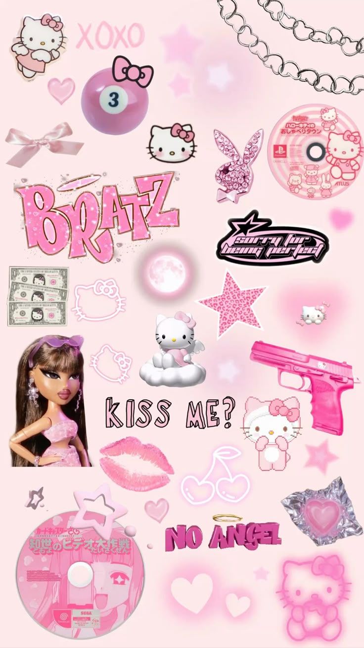 736x1308 Pink y2k wallpaper