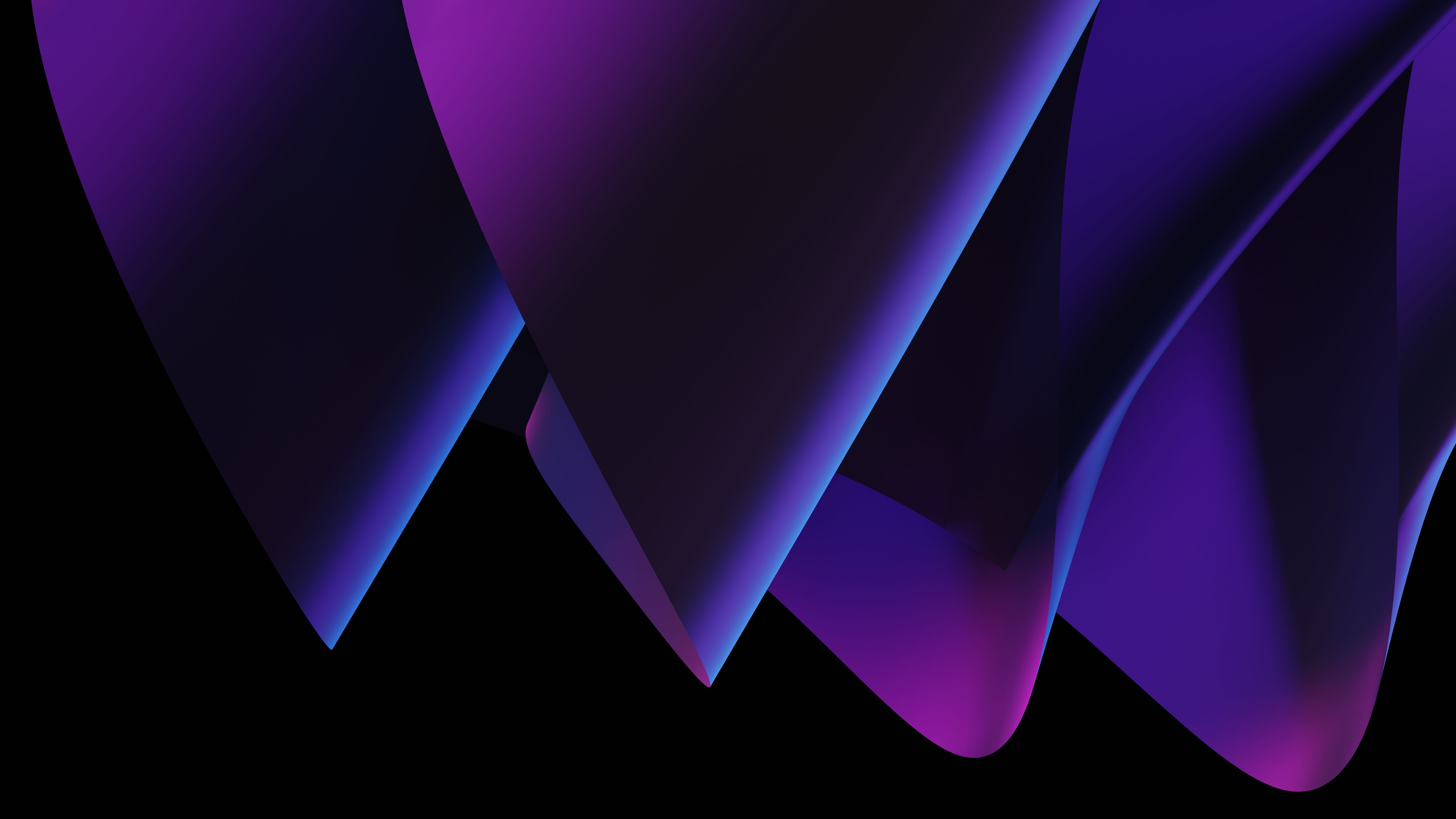 7680x4320 Purple abstract Wallpaper 4K, Black background, 8K, 5K
