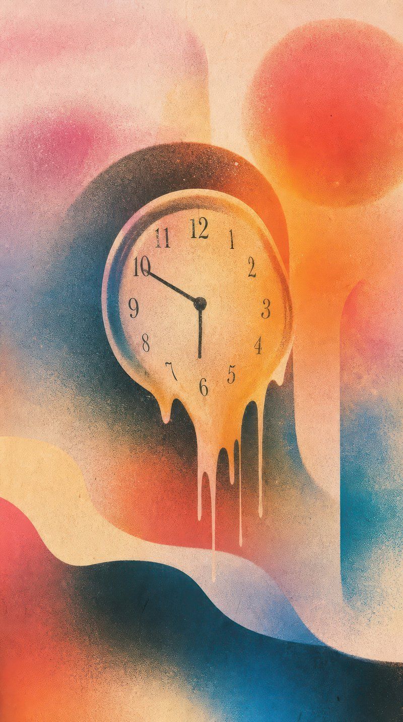 800x1434 Clock Background Image Wallpaper