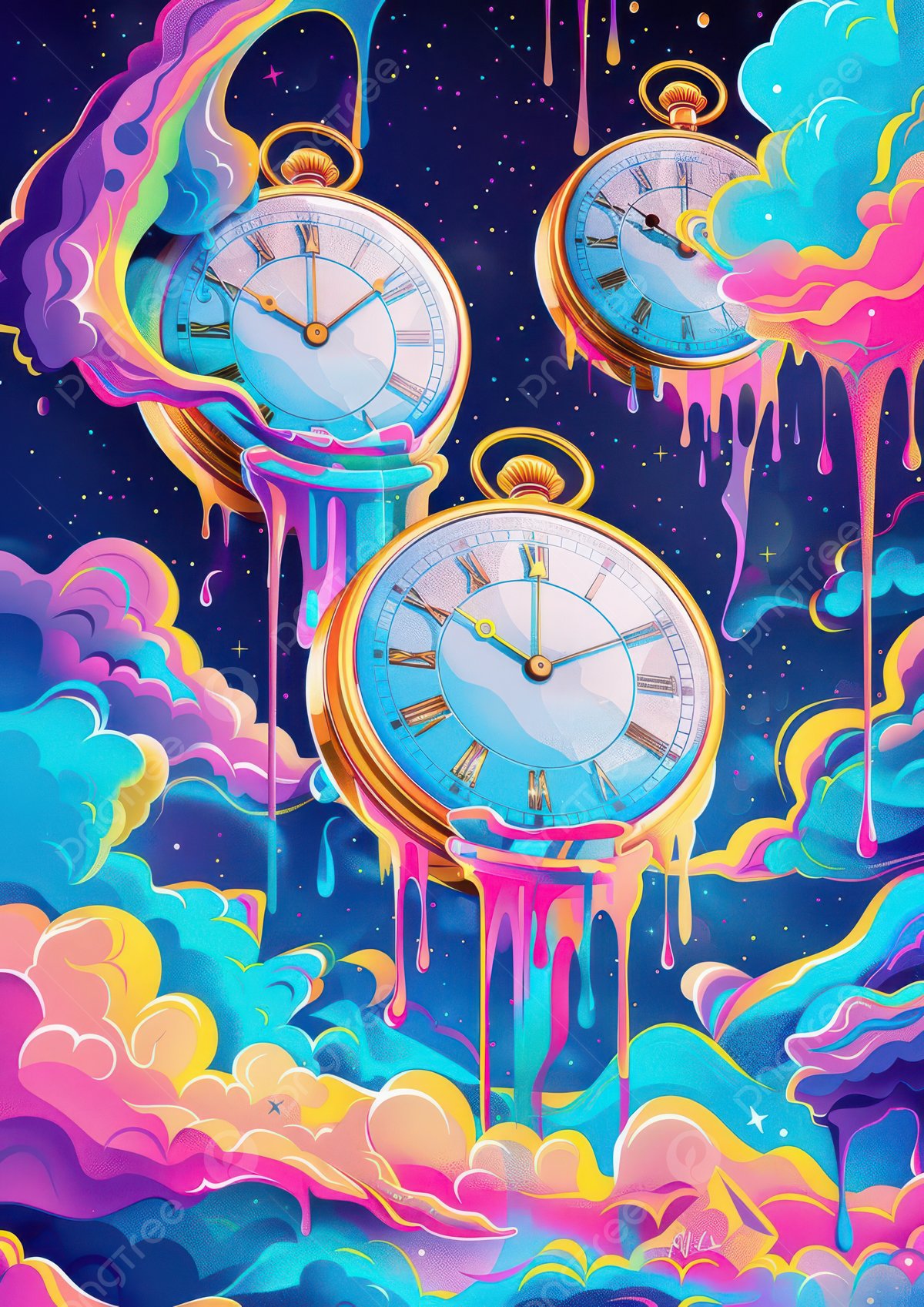 1200x1697 Melting Clock Background Image, HD Picture and Wallpaper For Free Download